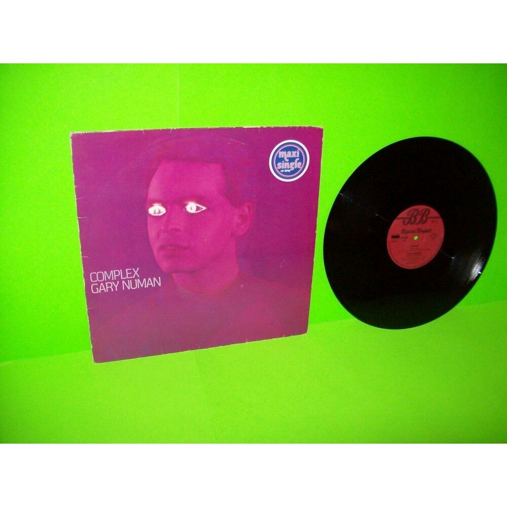 Gary Numan Complex Vinyl 12" EP Record Synth-Pop New Wave Electronic 1979 German